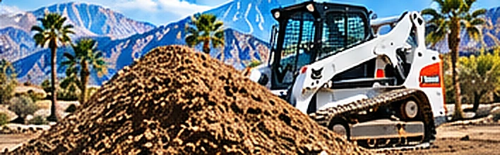 Illustration of bobcat & skid steer work