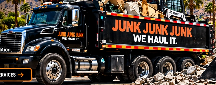 Illustration of junk removal