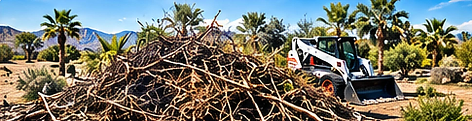 Illustration of land clearing